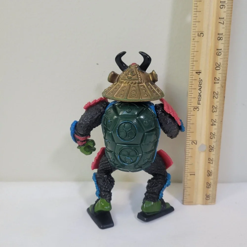 Vintage 1992 TMNT Sewer Samurai Leonardo Action Figure Playmates Toys - Picture 2 of 2